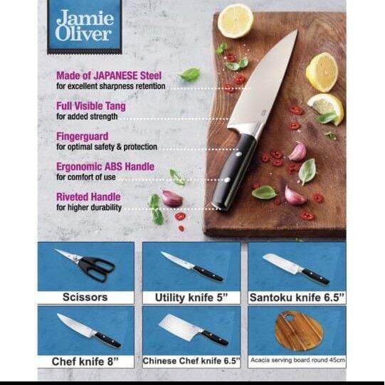 Jamie Oliver Professional Chef Knifes Collection Scissors/ Utility
