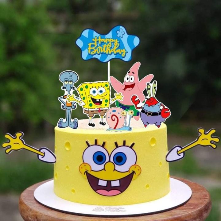 Spongebob cake topper set | Lazada PH