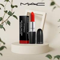 ลิปสติก M.A.C Powder Kiss Lipstick #314 #316 ลิป mac Matte / Satin พร้อมกล่องและถุงแบรนด์แถมน้ำหอม2ml สี Mull it over