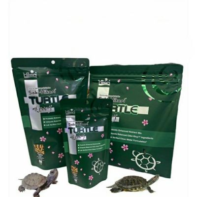 อาหารเต่าพรีเมี่ยมจากญี่ปุ่น Saki-Hikari Turtle ฮิคาริซากิสำหรับเต่าน้ำ เต่าญี่ปุ่น มีจุลินทรีย์โปรไบโอติก Hikari-Germ