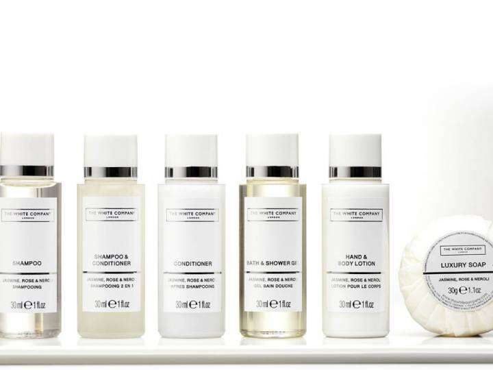 The White Company London 5STAR Hotel Shampoo ShowerGel Lotion Luxury