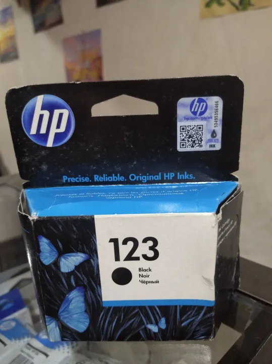 Hp 123 Ink Cartridge Black only (Genuine) Lazada PH