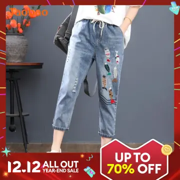 short capri jeans