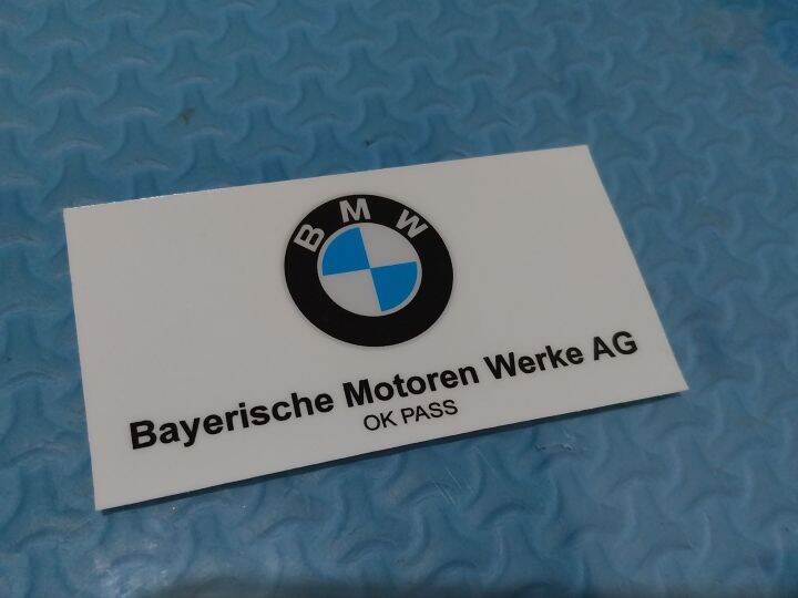 Stiker Bmw Quality Control Tempel Dalam Lazada Indonesia