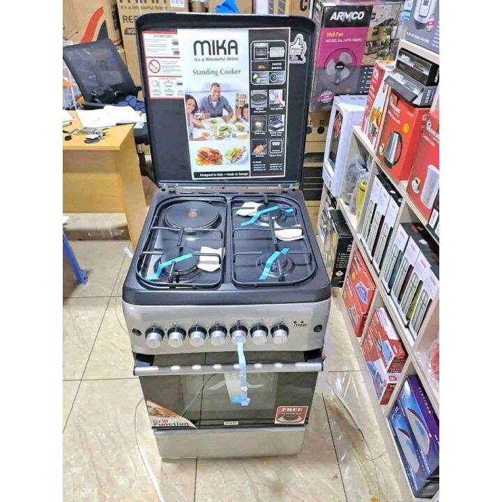 Mika 3+1 electric cooker 60*60 Auto ignation Electric oven Lazada PH