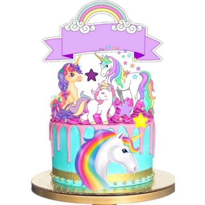Unicorn Cake Topper Set Lazada Ph Unicorn Cake Topper Set Lazada Ph