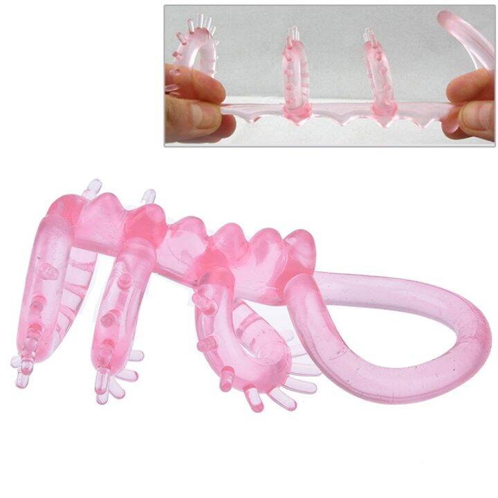 Master Triple Silicone Cockring Passion Delay P*nis Ring Free Lubricant ...