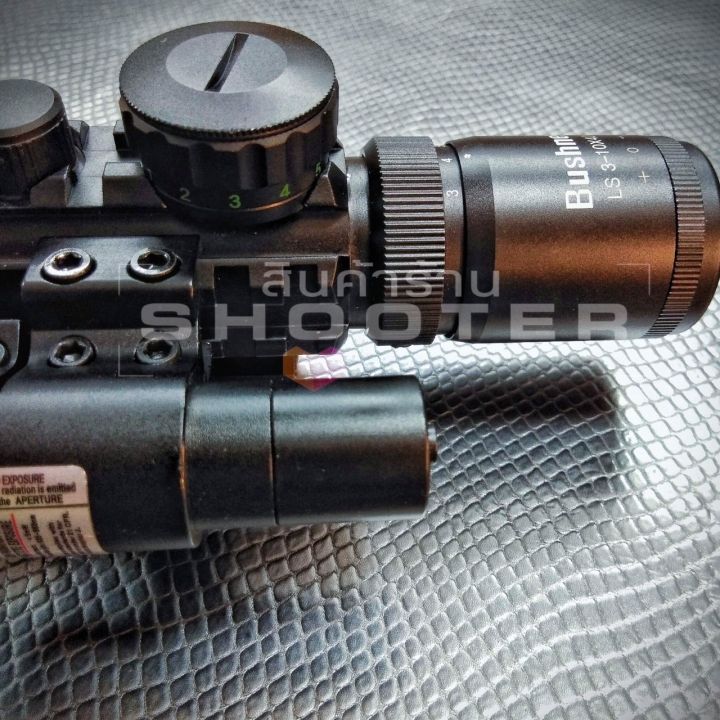 กล้อง-bushnell-3-10x42-e-ตัวสั้น-รางเต็ม-เลเซอร์ชี้เป้า-งานดีคุณภาพเต็มครับ