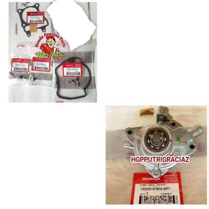 PAKET WATER PUMP VARIO 125 VARIO 150 TERMASUK GASKET SESUAI IKLAN ORI AHM Lazada Indonesia