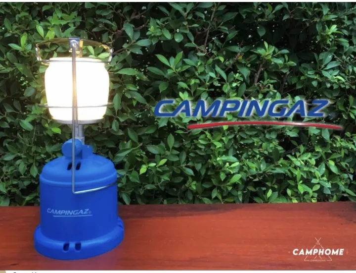 ตะเกียงโคมสายรักสีฟ้า Campingaz Lantern Lumogaz Plus ใช้กับ แก๊สกระป๋แง