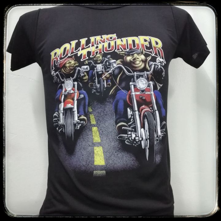 เสื้อ3d-เสื้อฮาเลย์-rolling-thunder-ผ้าบาง50