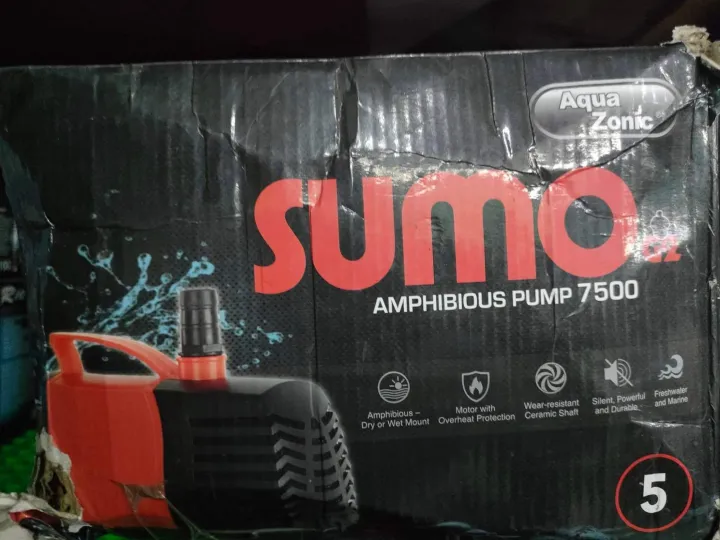 AQUAZONIC SUMO 7500 (AMPHIBIOUS PUMP) Lazada PH