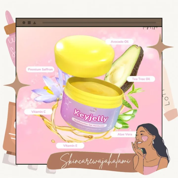 Keyhijup Keyjelly Moisturizer Multi Function Gel / Peeling
