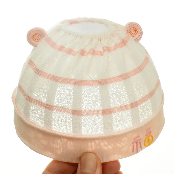 Newborn Baby Hat Summer Thin Tire Cap Halogen Protection Door Single