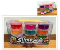 OoToys สไลม์ Slime ชุด12 กระปุก 12สี แพคหูหิ้ว(Work) (m/mw;ajo)