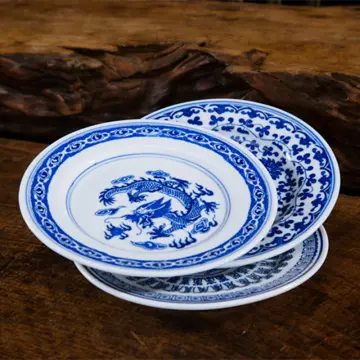 Blue And White Dinner Plates - Best Price In Singapore - Sep 2023 |  Lazada.Sg