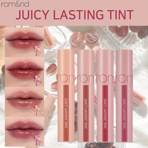 [Hoàn tiền 20%] Son Romand Bóng Juicy Lasting Tint Màu Juicy 23