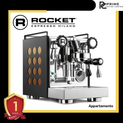 Rocket Appartamento Serie Nera เครื่องชงกาแฟ Rocket Espresso รุ่น Appartamento Black/Copper