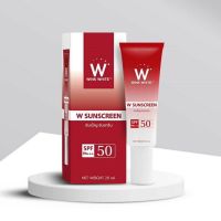 W SUNSCREEN กันแดดแบรนด์วิงค์ไวท์