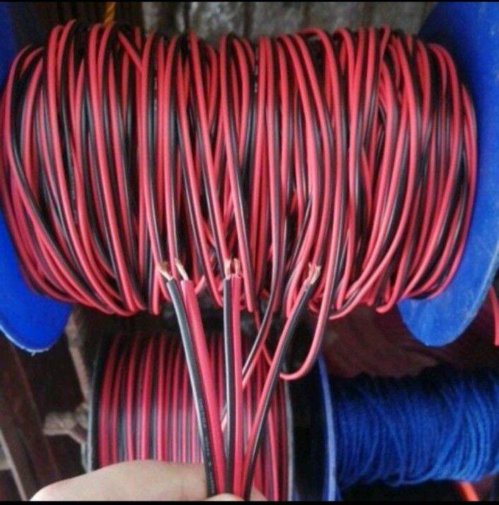 original omega pure copper speaker wire (red / black) per roll 150meters 18, 16 Lazada PH