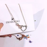 สร้อยคอ2022 รุ่นไหม่ Swarovski Infinity Heart Necklace สวารอฟสกี้ สวารอฟ ของขวัญ ของแท้ 100%