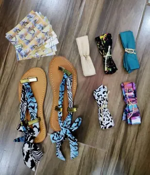 Cloth strap hot sale flip flops