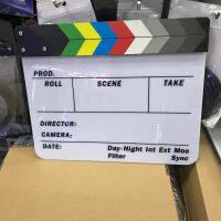 Slate Film Acrylic Clapper board สเลทฟิล์ม ถ่ายหนัง อะคริลิคแท้