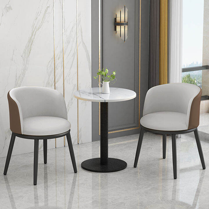 Balcony Small Table and Chair Nordic Light Luxury and Simplicity