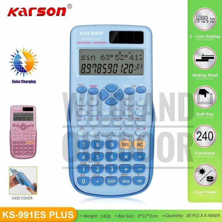 Wildland Department Karson Ks991ES Plus 10+2digit 2line display dual