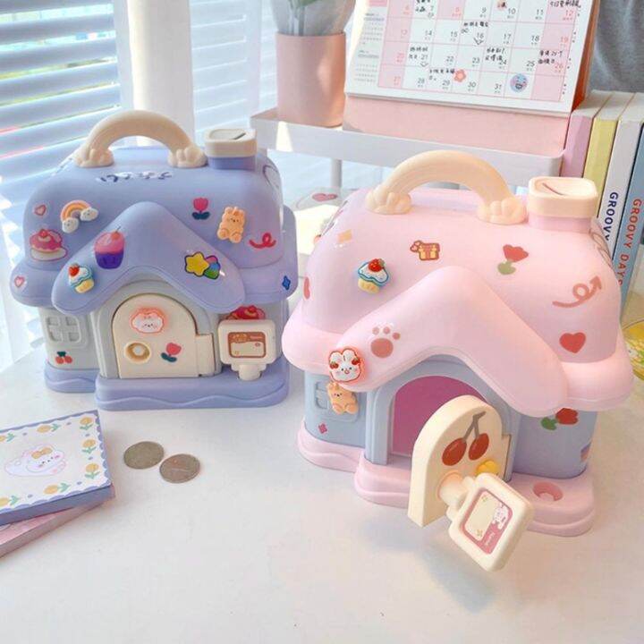 Celengan terbaru, celengan aestethic full sticker, celengan rumah