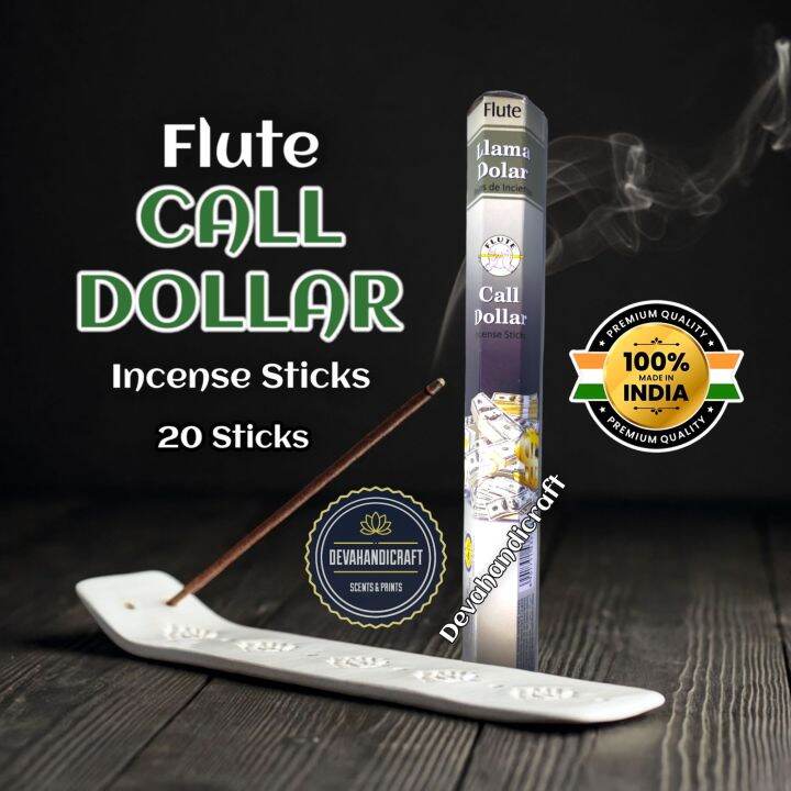 Flute CALL DOLLAR Incense Sticks 20 sticks Lazada PH