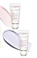 Clarins ?? - UV Plus Anti-Pollution SPF50 สี Rosy Glow PA++++ และสี Lavender PA+++ รวม 9ml ครีมกันแดด เบาบาง กันได้ระดับลึก ไม่เหนอะ ดูเป็นธรรมชาติ