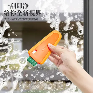 Silicon Water Scraper Water Blade for Cleaning Bathroom Shower Mirror Glass  Kitchen Countertop Sink Car Windows Wiper Scraper Flexible All-Purpose  Waterblade Cleaner Tool