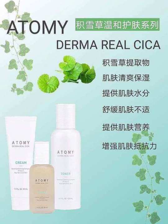 Atomy Derma Real Cica Set 艾多美积雪草舒缓系列 | Lazada
