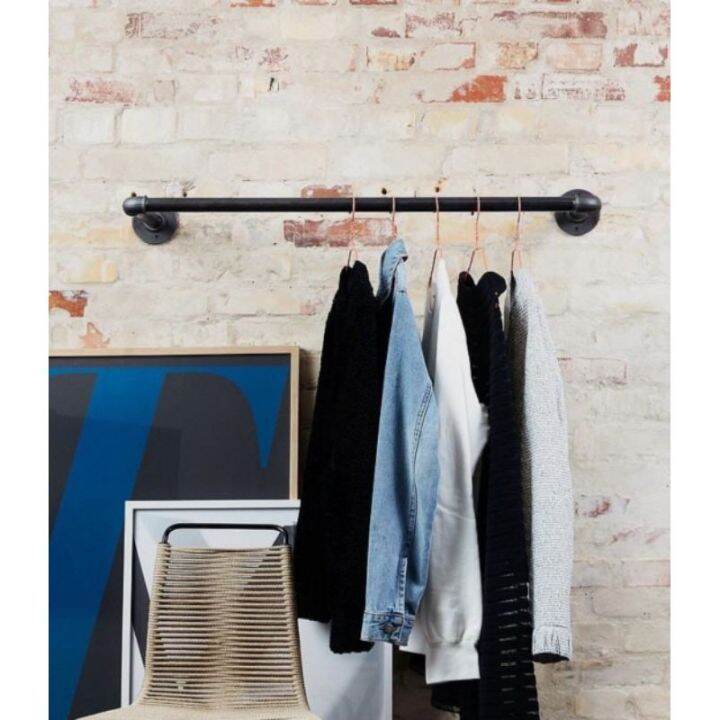 black Industrial iron pipe PARTS/ clothes rack PARTS Lazada PH