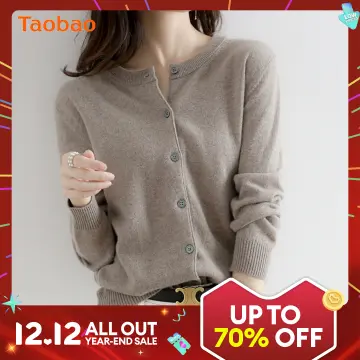 Cashmere Cardigan Size Best Price in Singapore Dec 2023