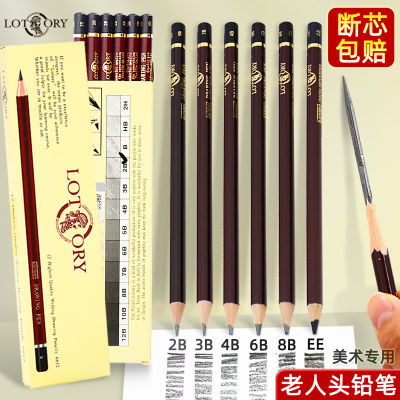 ชุดดินสอถ่านสำหรับร่างดินสอหัวผู้สูงอายุ ee2b4b5b6b8b10b14b4h