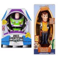 งานแท้ Disney store ? Disney Store Woody and Buzz Lightyear Talking Action Figure Bundle Toy story