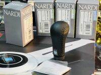 หัวเกียร์ Nardi Italy แท้ อิตาลี่ หนังแท้ ด้ายดำ SHIFTKNOB Prestige