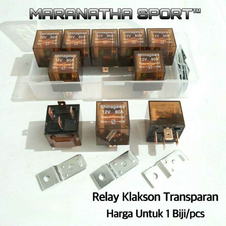 Relay Klakson Relay Transparan Relay Kaki Lazada Indonesia