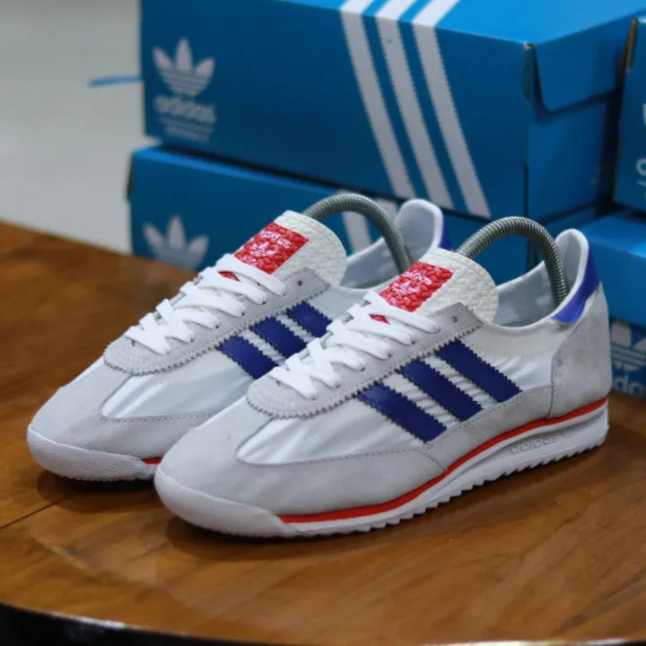 adidas originals sl 72 sneakers in vintage white