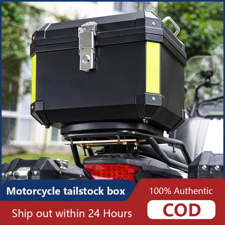 TDGO ABS motorcycle top box largecapacity trunk nonaluminum top box