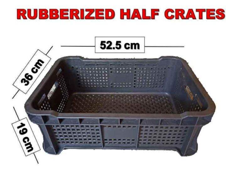 Heavy Duty Half Crate Set Of 3 Lazada Ph