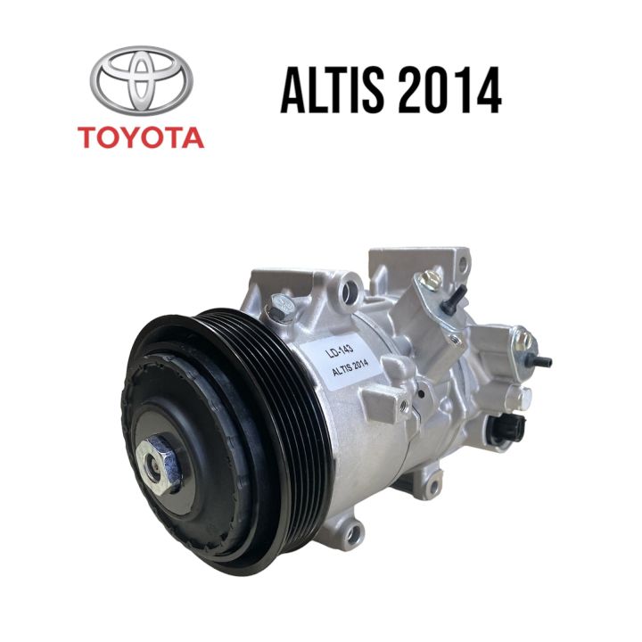 คอมแอร์-คอมเพรสเซอร์รถยนต์-toyota-altis-2014