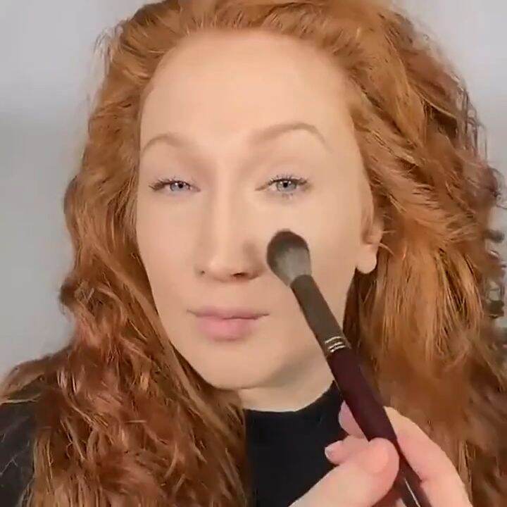 ของแท้ พัฟแบรนด์ Airbrush Flawless Finish Powder 8g แป้งพัฟคุมมัน