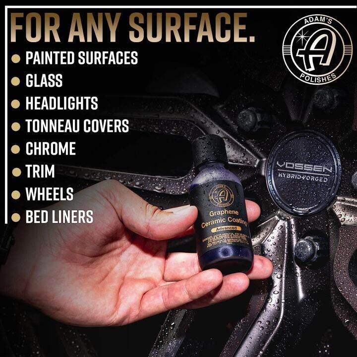 Adams Advanced Graphene Ceramic Coating Kit 10H Graphene Coating for