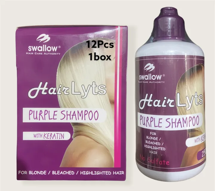 Swallow Purple shampoo/Conditioner Lazada PH