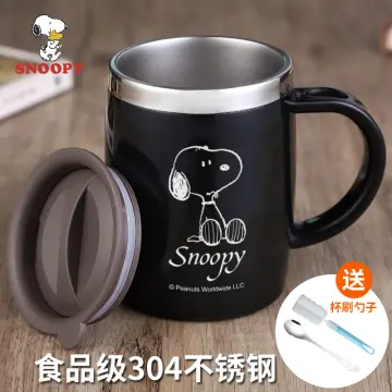 Peanuts Snoopy Stainless Steel ice cup-Snoopy thermos cup cool cup 304  Stainless Steel - Shop norns Cups - Pinkoi