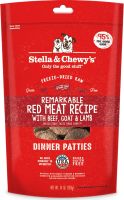 อาหารสุนัข Stella &amp; Chewy’s Freeze-Dried Raw Dinner Patties สูตร Remarkable Red Meat Recipe ขนาด 397 g