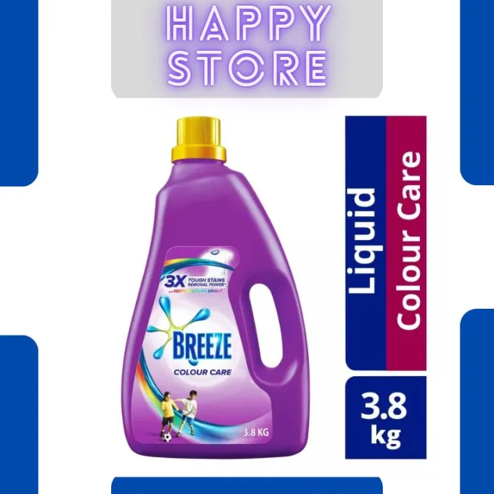 Breeze Liquid Detergent Colour Care 3.8kg Lazada